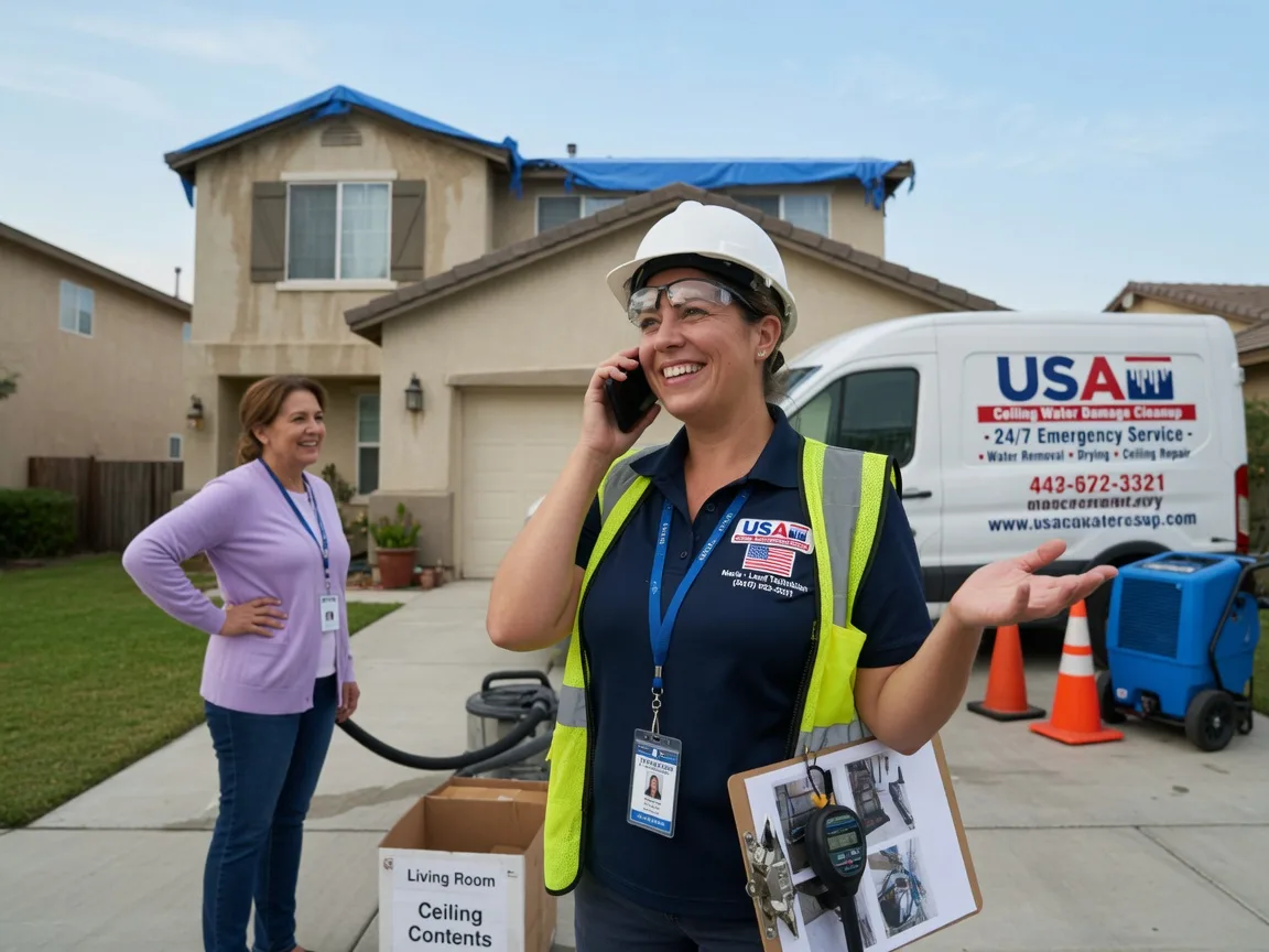 Ceiling Water Damage Restoration Keene, ND FAQs